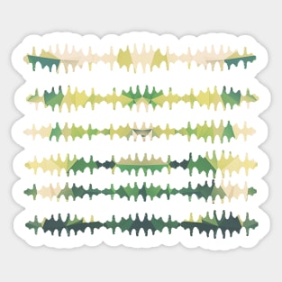 Beautiful waves Sticker